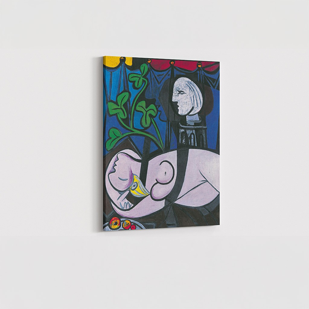Pablo Picasso – Çıplak, Yeşil Yapraklar ve Büst Kanvas Tablo