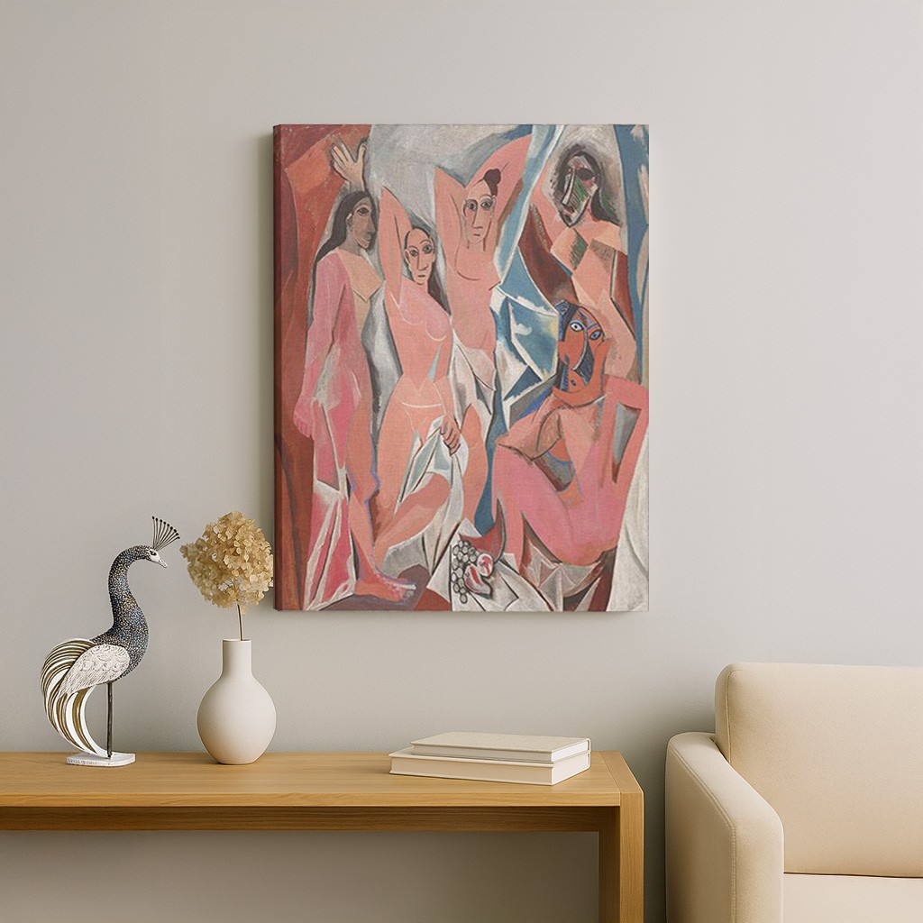 Pablo Picasso – Avignonlu Kızlar Kanvas Tablo