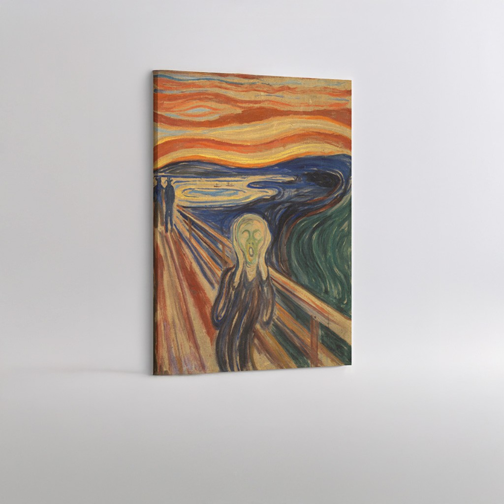 Edvard Munch – Çığlık Kanvas Tablo