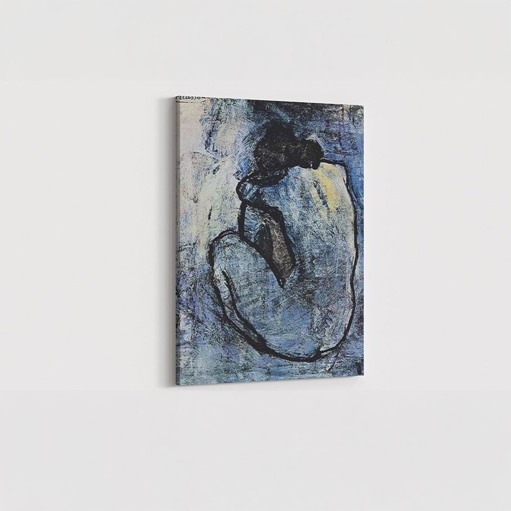 Pablo Picasso – Mavi Çıplak Kanvas Tablo (Çerçevesiz Reprodüksiyon)