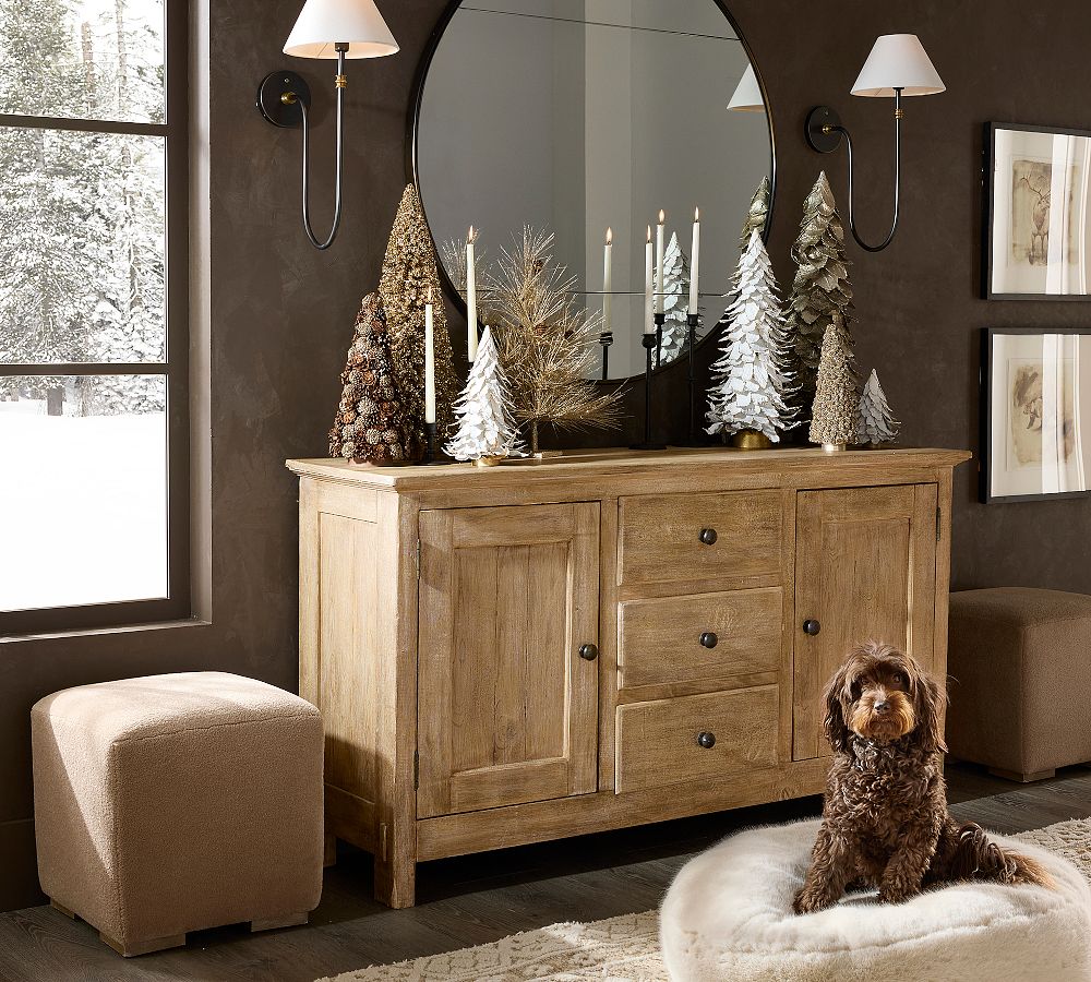 Ventura Konsol – %100 Meşe Masif, El İşçiliği Modern Rustik Tasarım