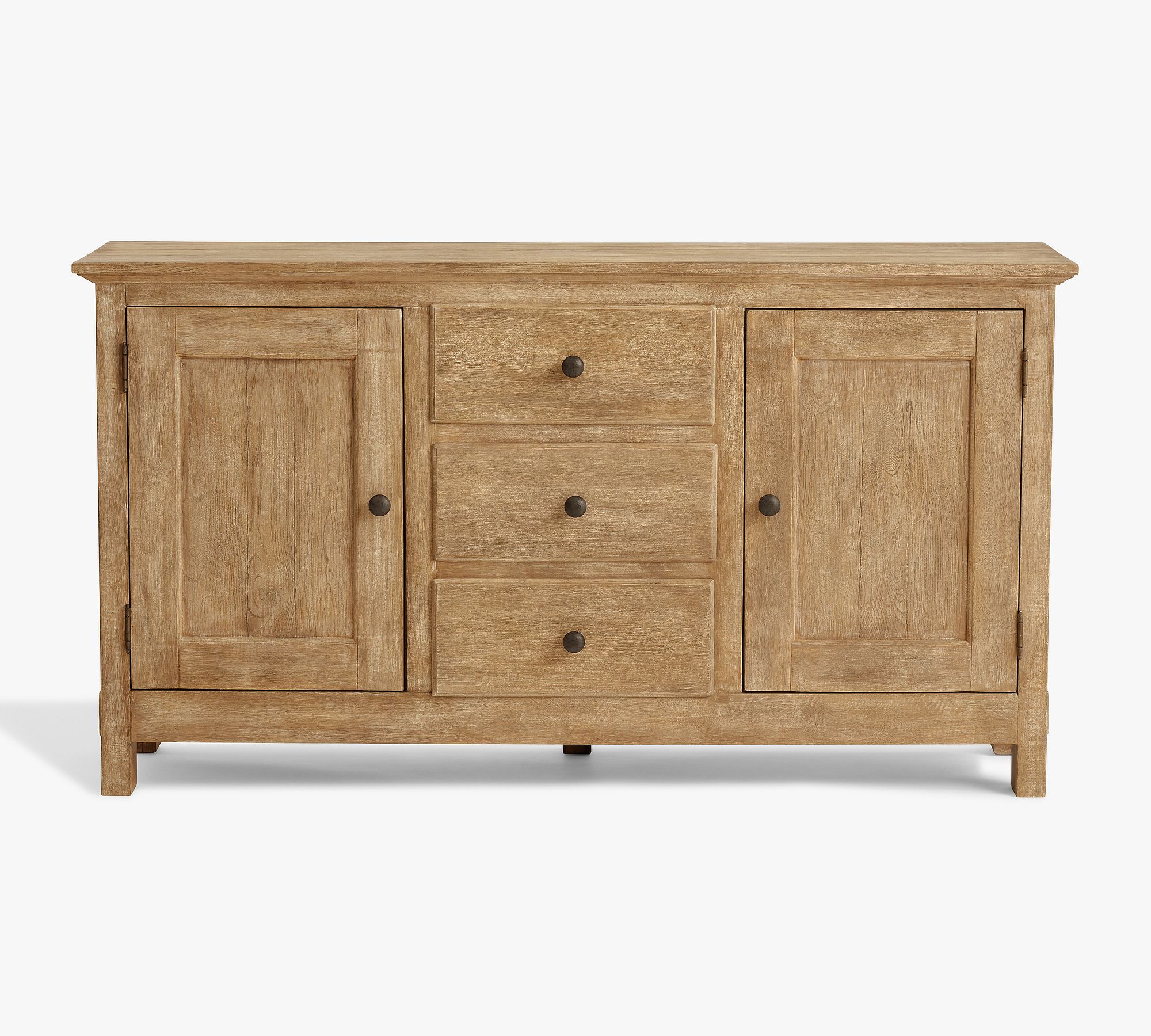 Ventura Konsol – %100 Meşe Masif, El İşçiliği Modern Rustik Tasarım