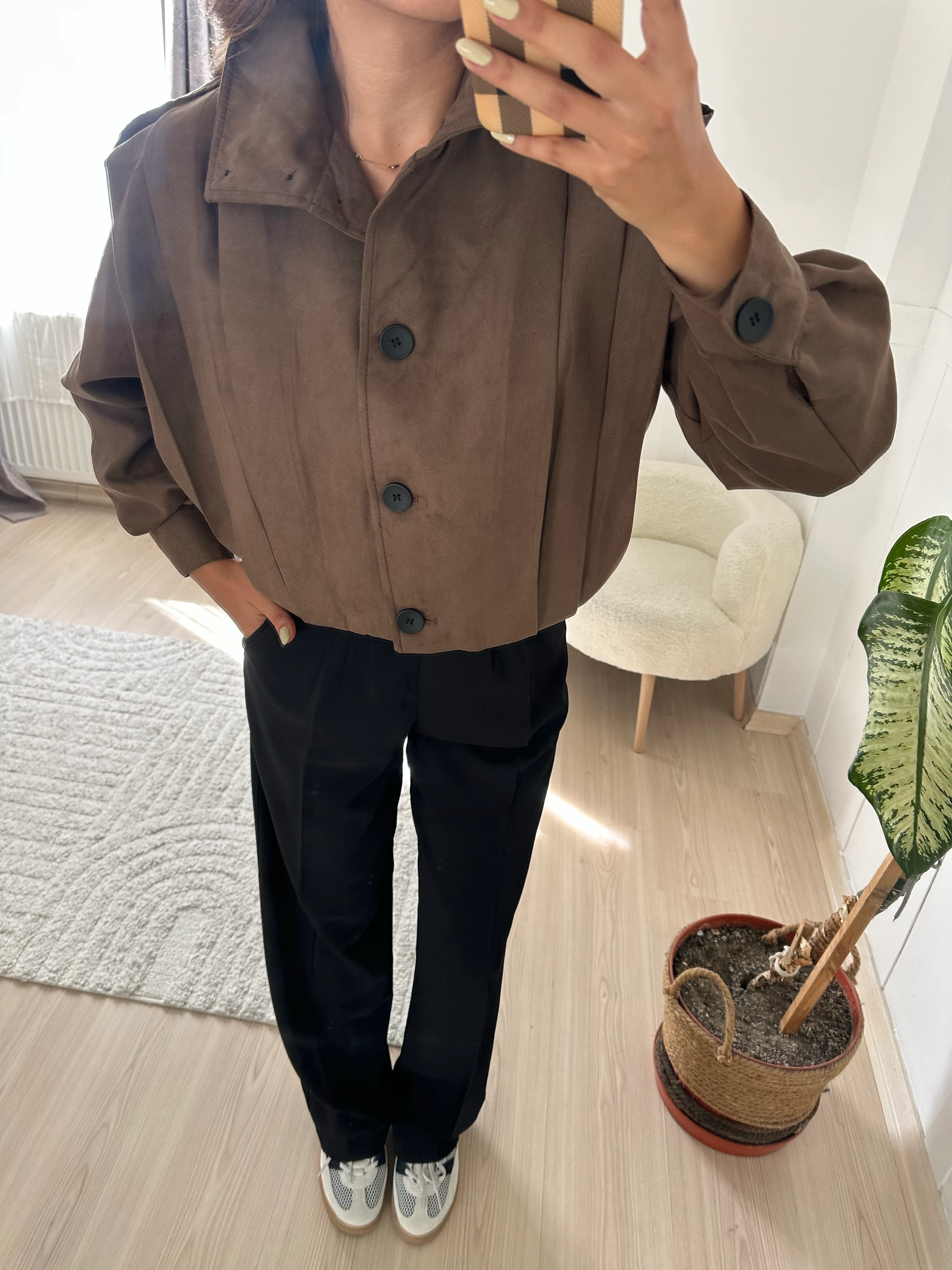 Nubuk astarlı premium ceket 