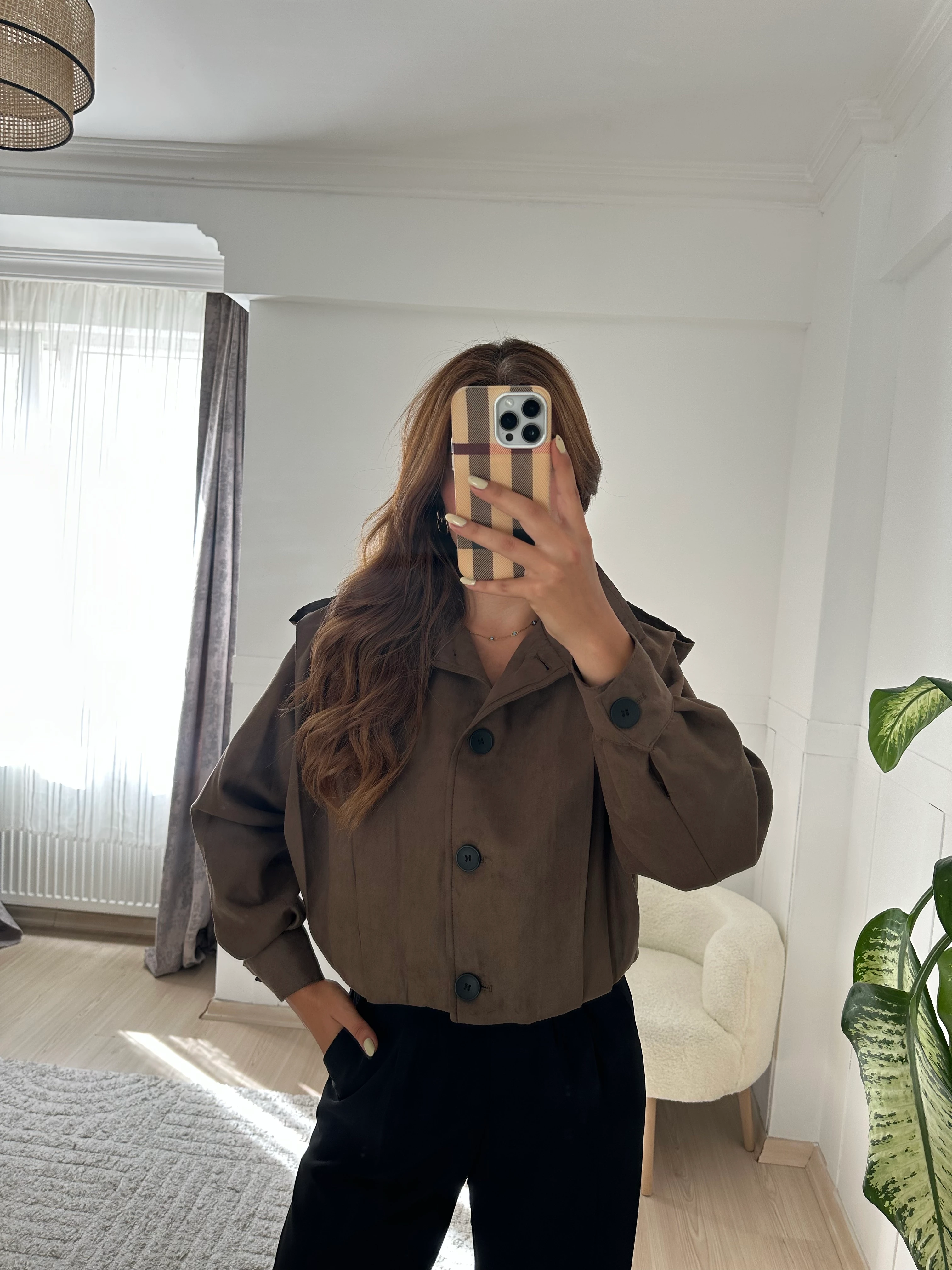 Nubuk astarlı premium ceket 