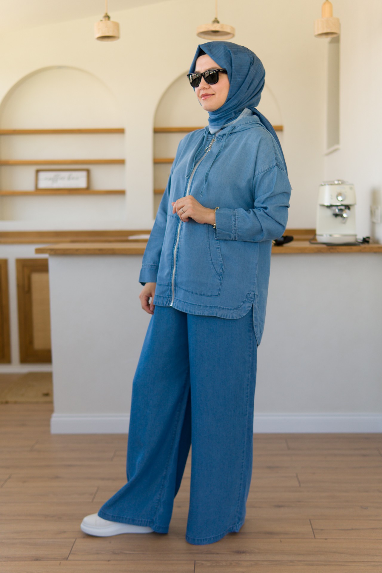 Açelya Denim Takım