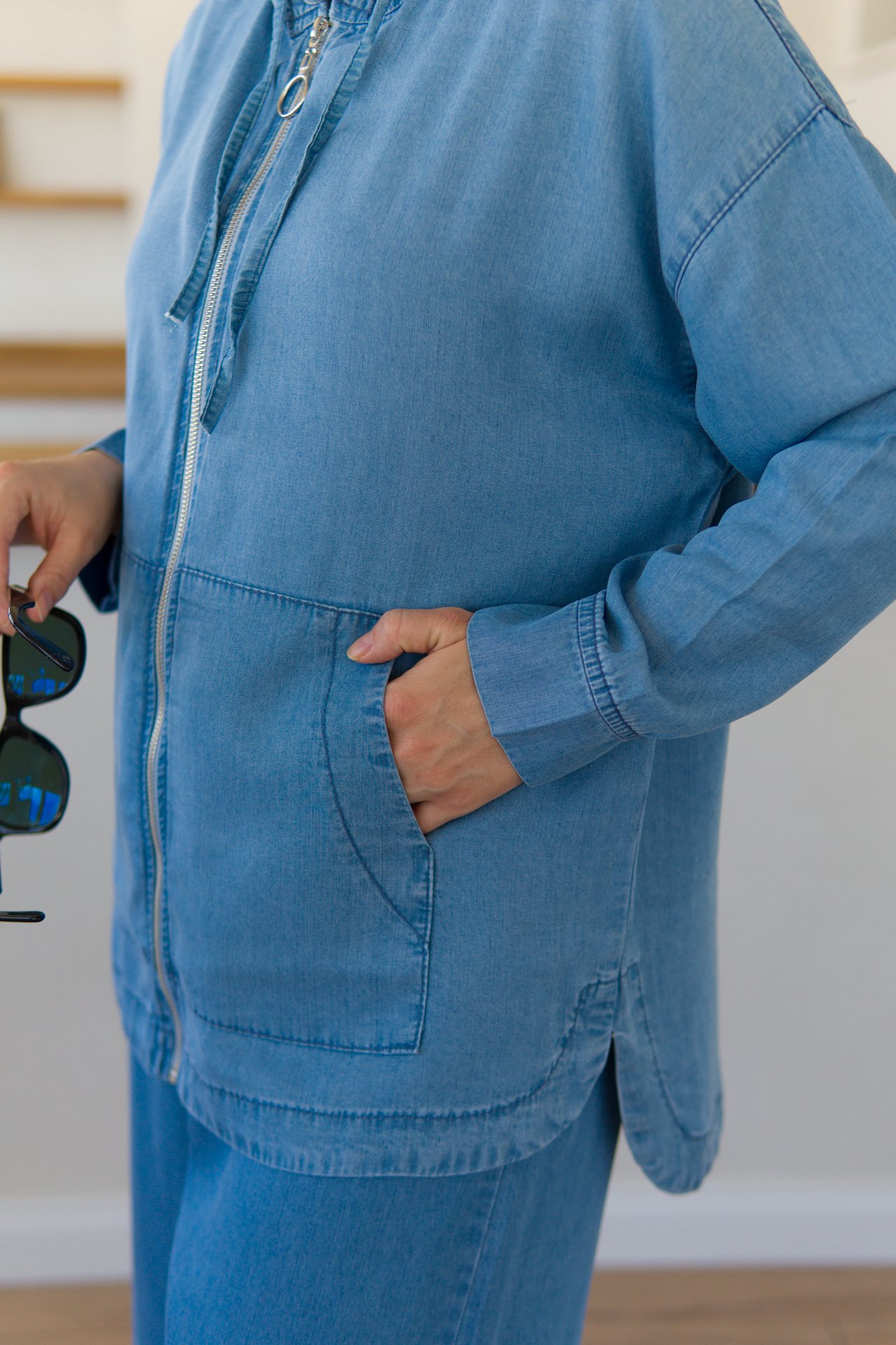 Açelya Denim Takım