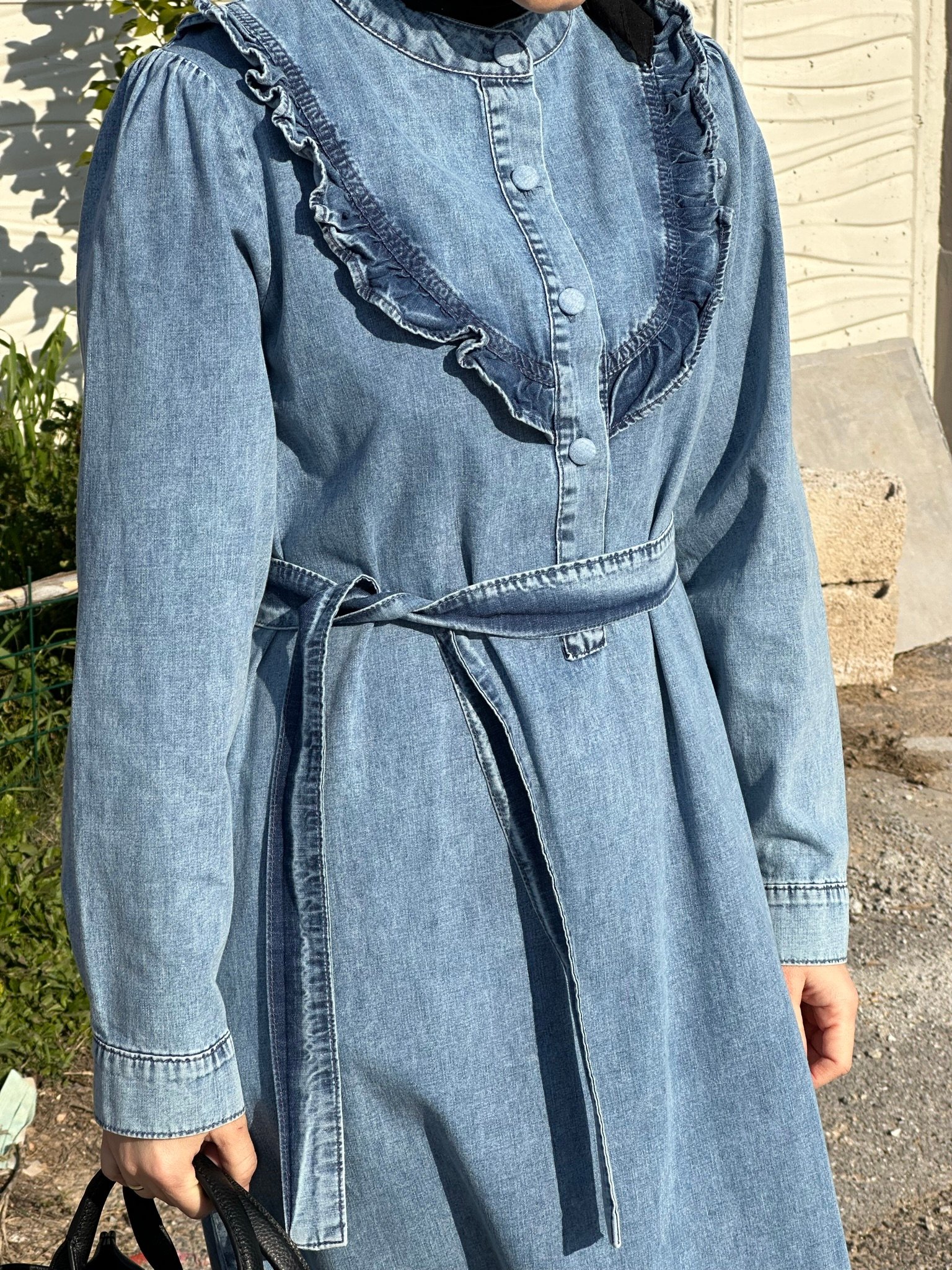 Denim Elbise