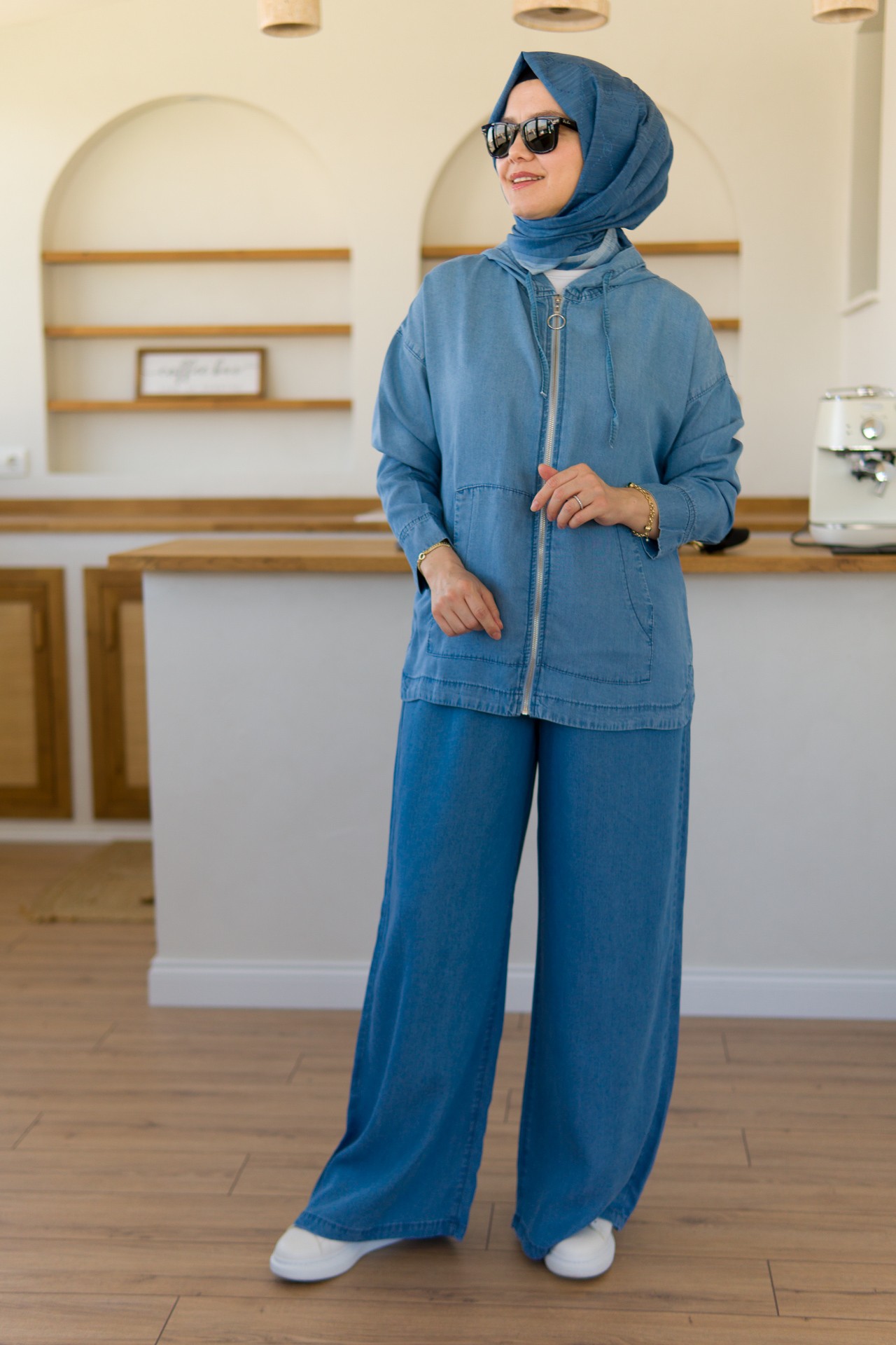 Açelya Denim Takım