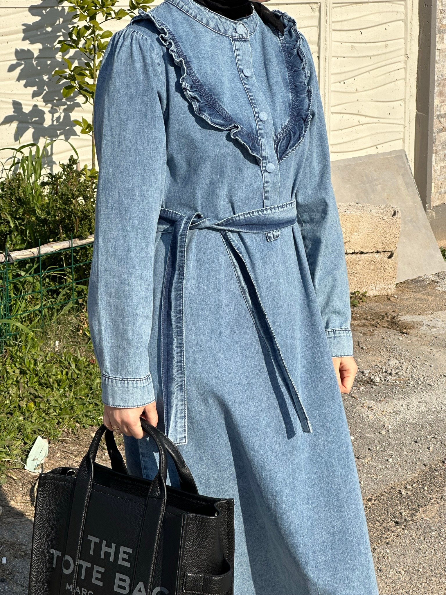 Denim Elbise