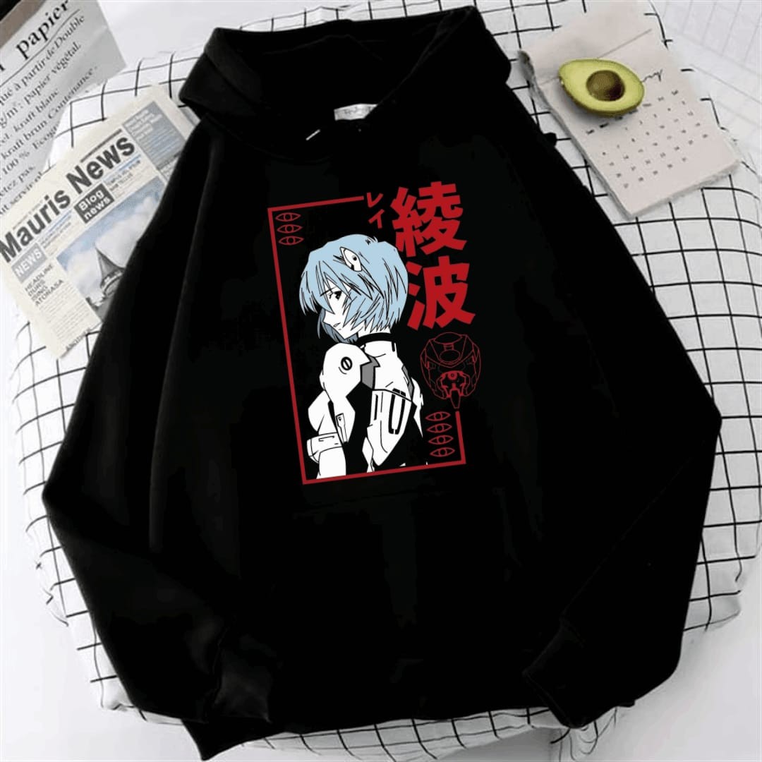  Anime Neon Genesis EvangelionOversize Hoodie