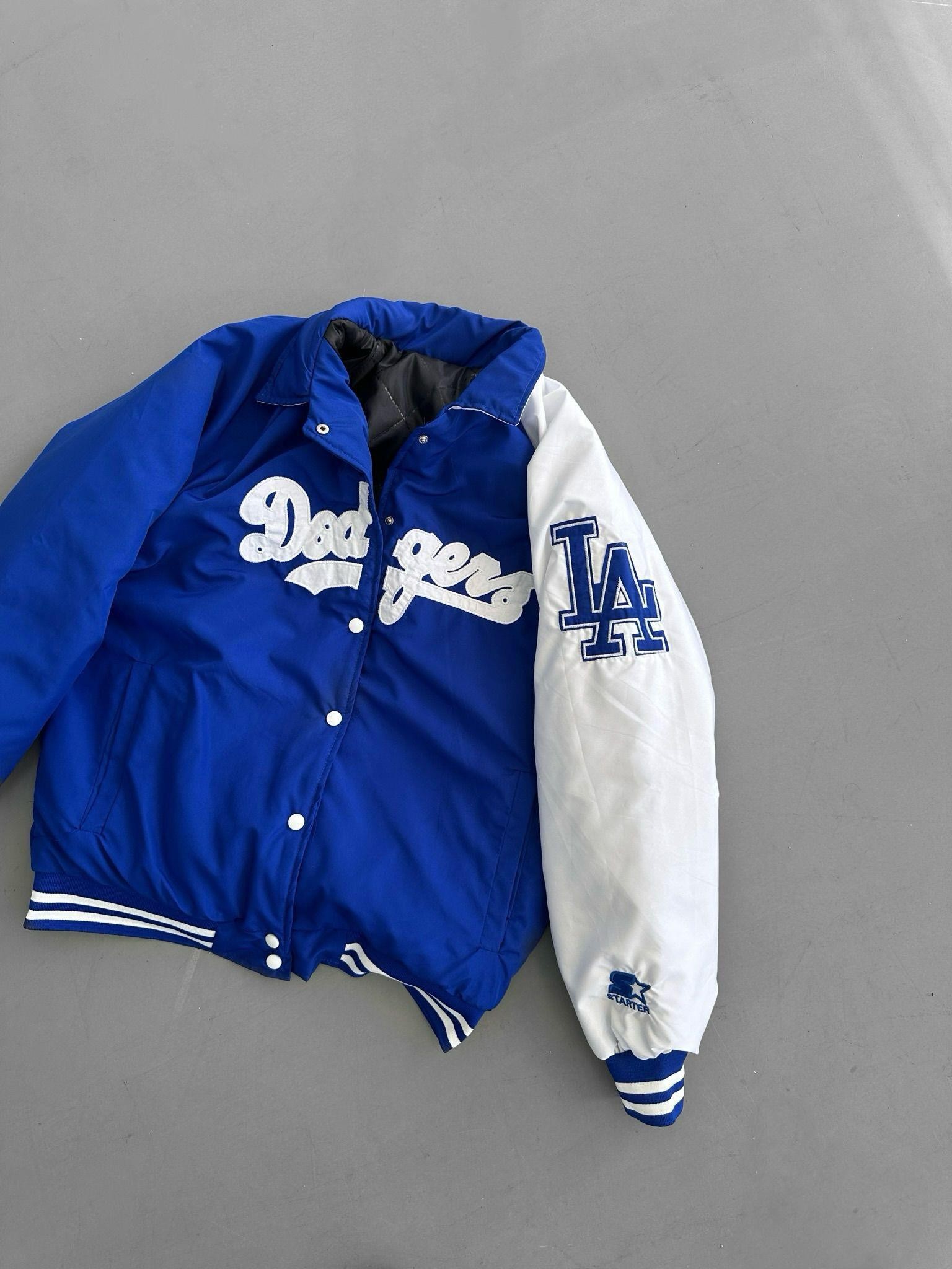 Unisex Oversize Dodgers La Bomber Ceket