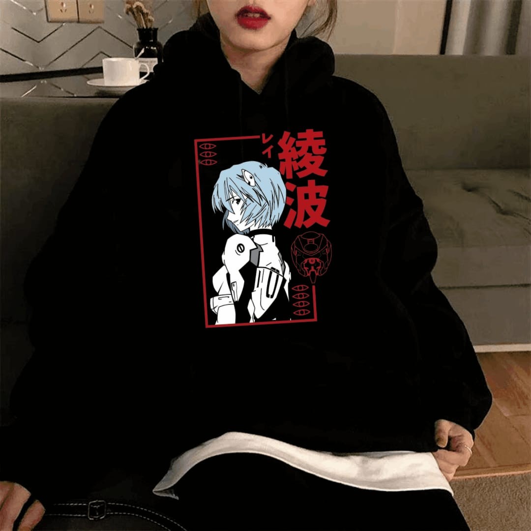  Anime Neon Genesis EvangelionOversize Hoodie