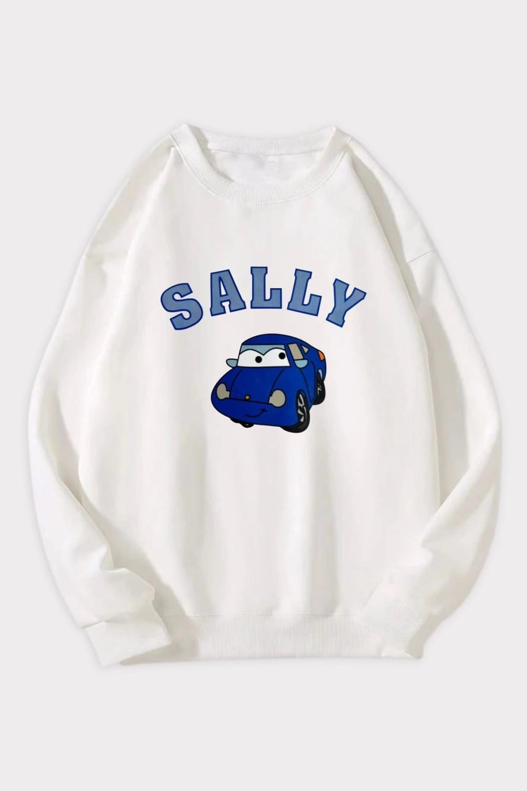 Sally Unisex Oversize Bisiklet Yaka Sweatshirt