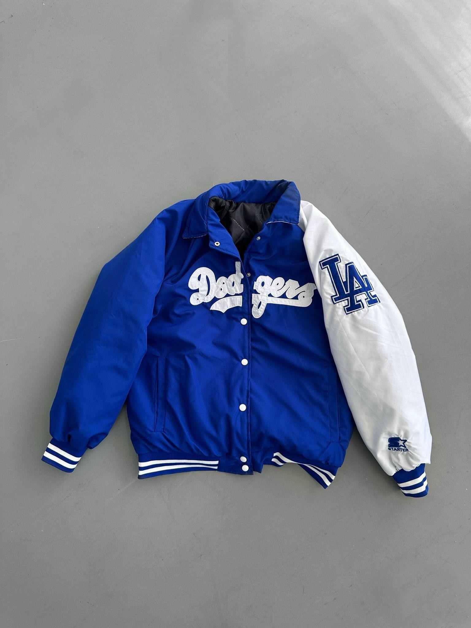 Unisex Oversize Dodgers La Bomber Ceket