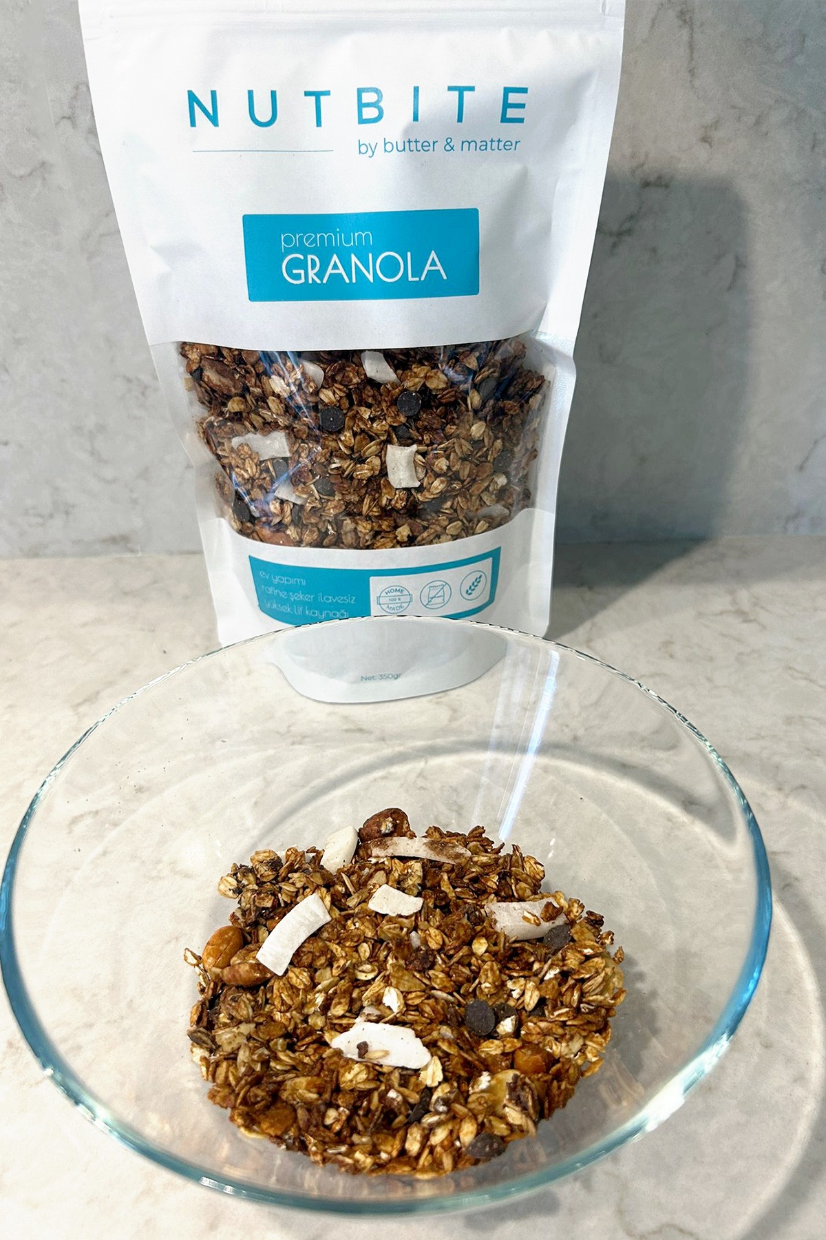 Çikolatalı & Yer Fıstıklı Granola 350gr