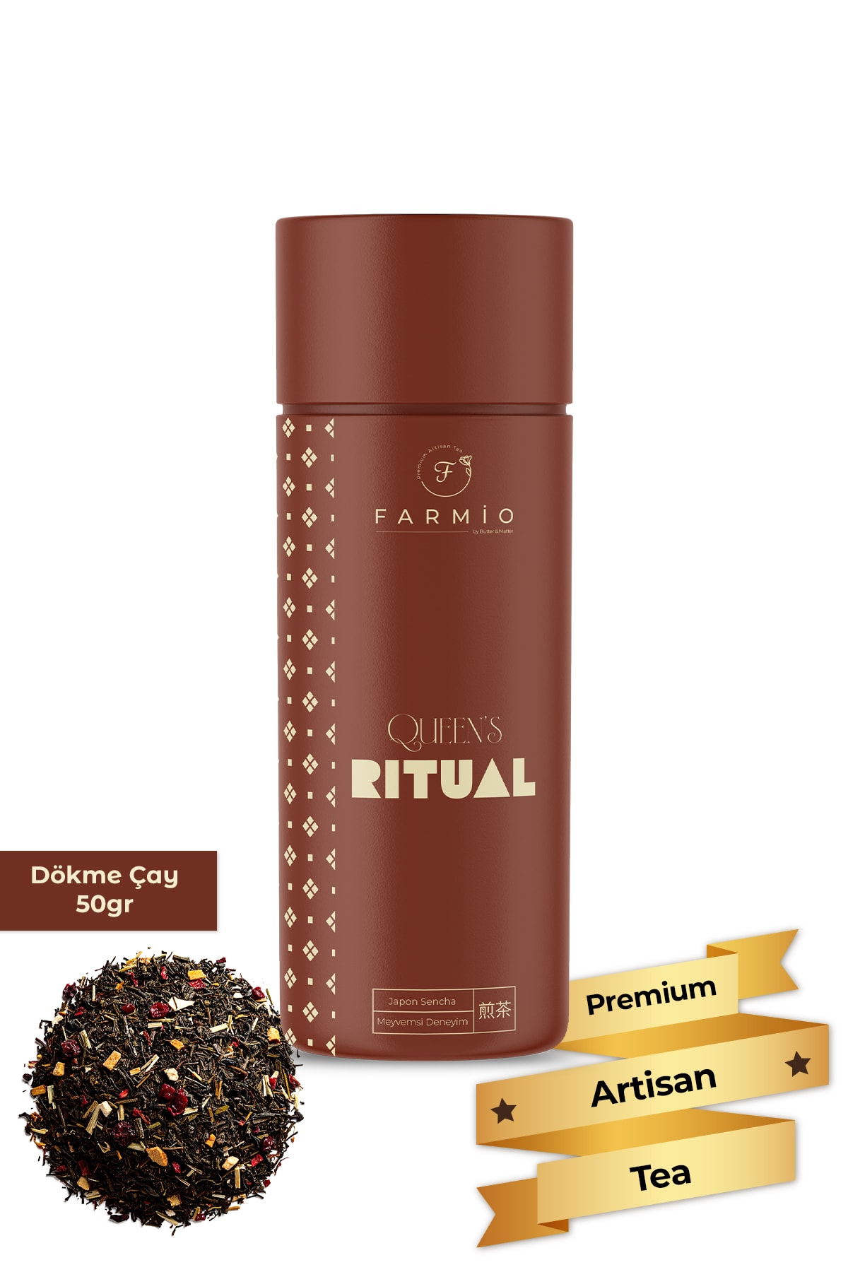 QUEEN’S RITUAL – Japon Sencha Harmanı – 50gr – Meyvemsi Deneyim