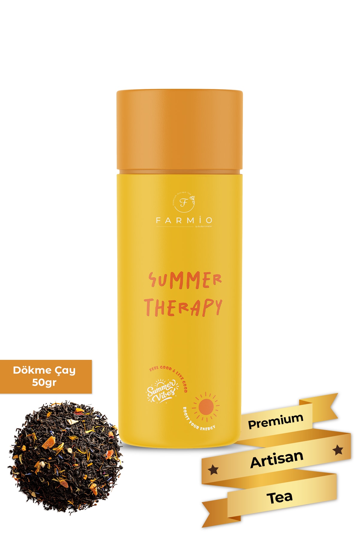 SUMMER THERAPY – Oolong Çayı – 50gr – Şeftali ve Kayısılı Oolong