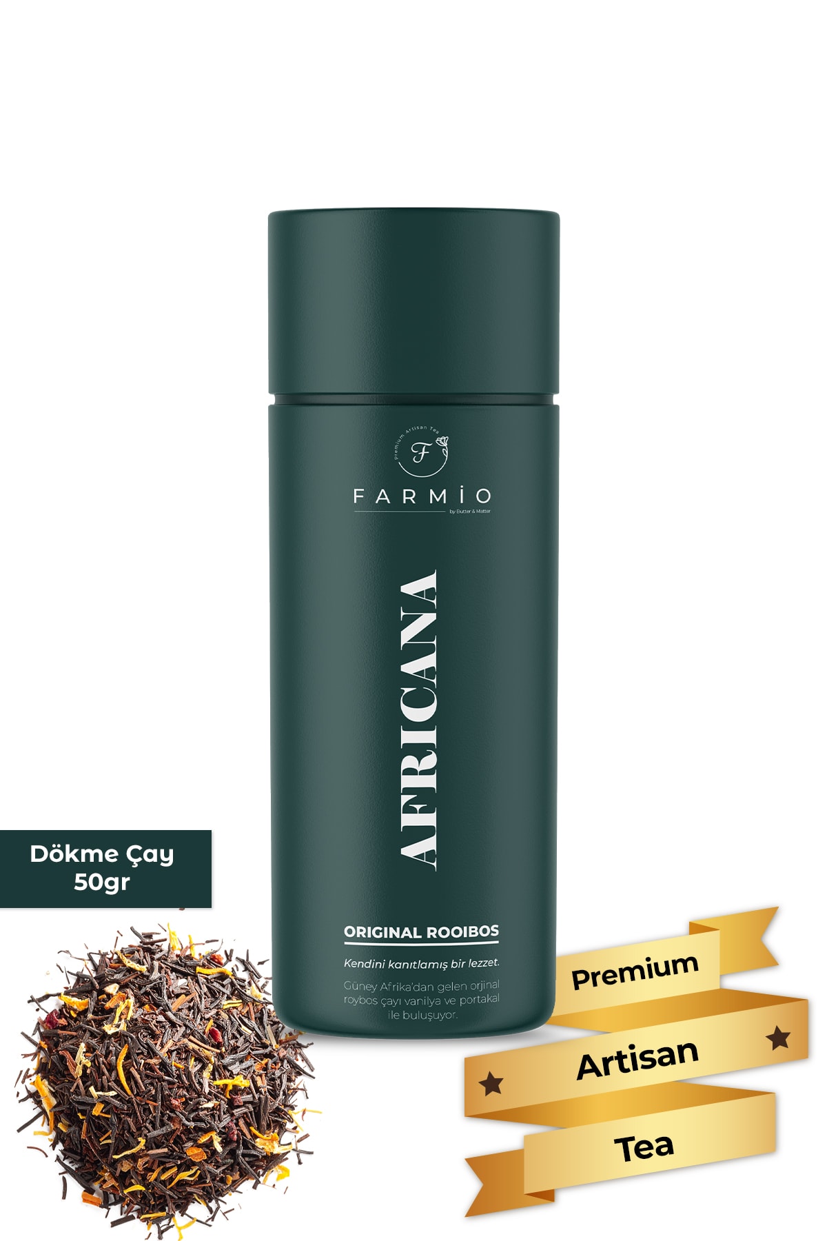 AFRICANA – Orijinal Roybos Çayı – 50gr – Portakal ve Vanilyalı