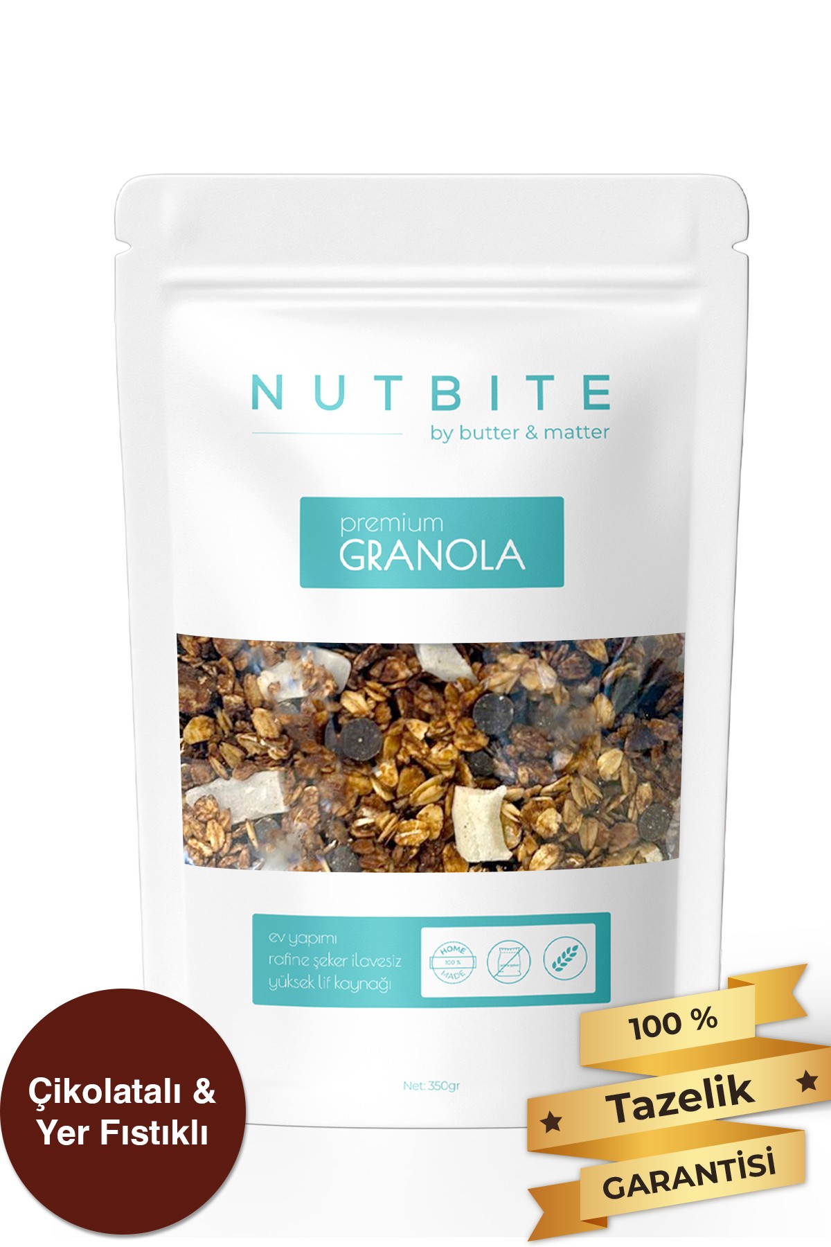 Çikolatalı & Yer Fıstıklı Granola 350gr