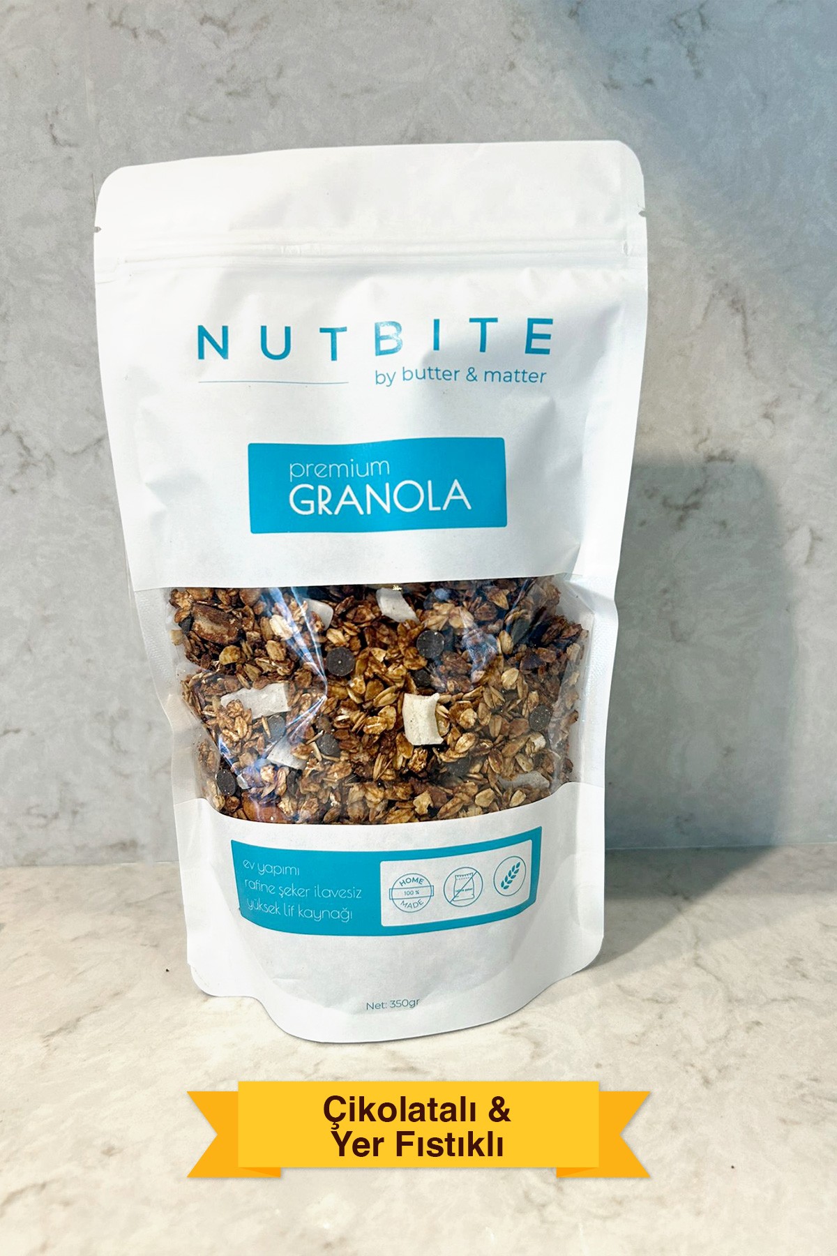 Çikolatalı & Yer Fıstıklı Granola 350gr