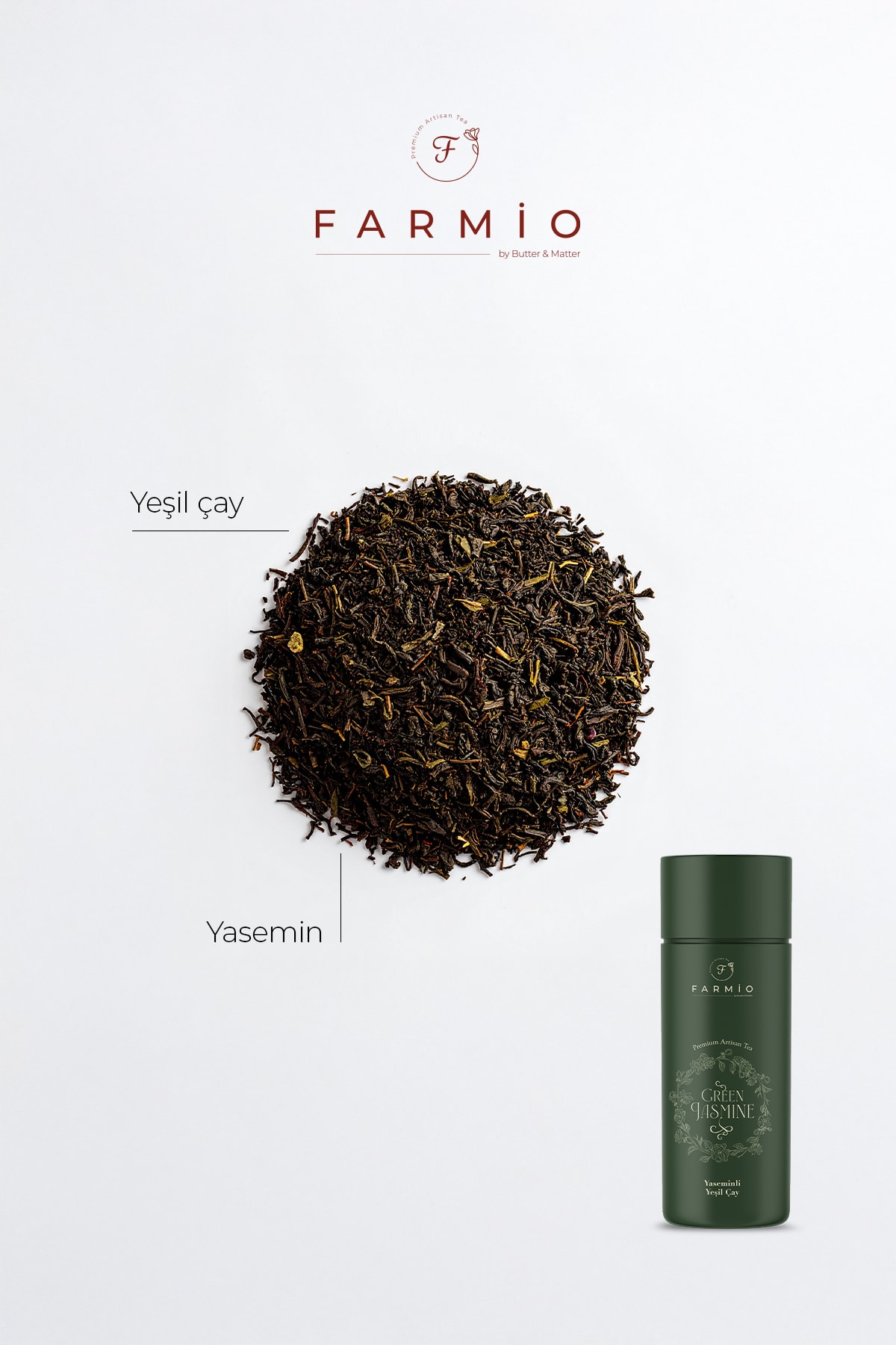 GREEN JASMINE – Yaseminli Yeşil Çay – 50gr