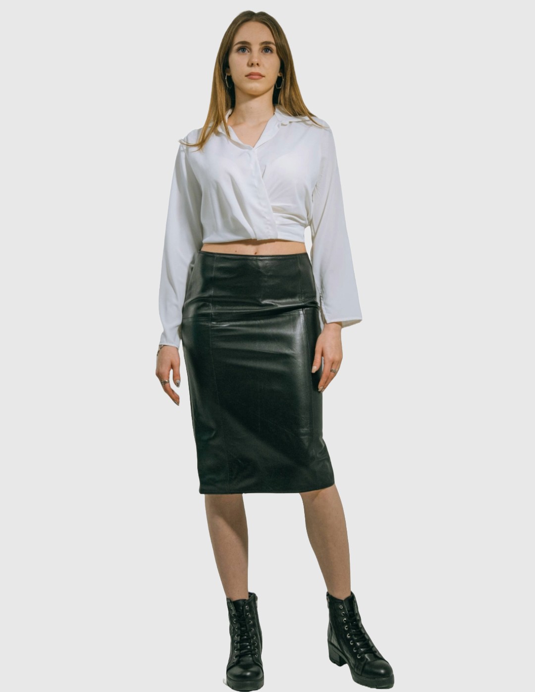 Leather pencil skirt matalan best sale