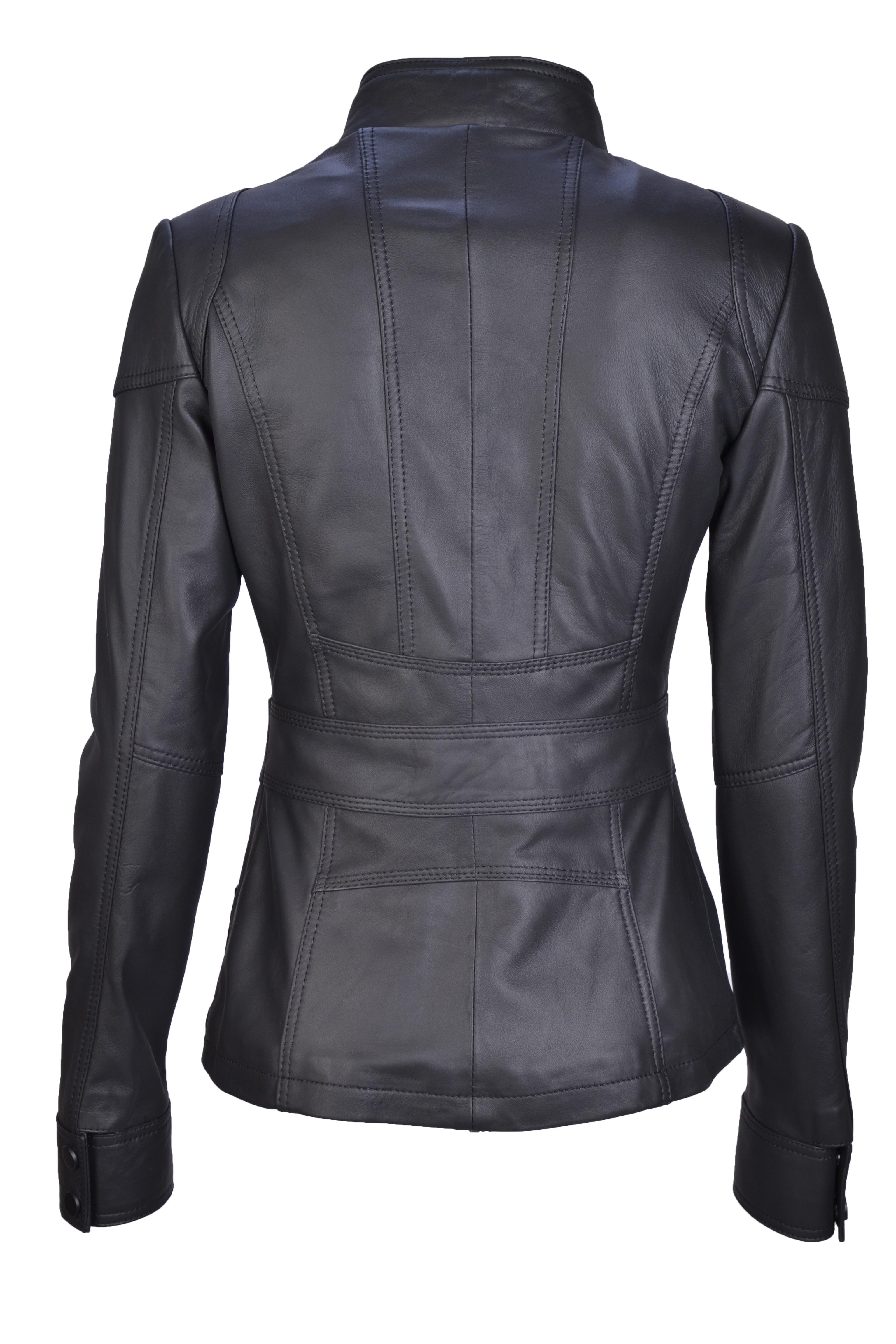  Stylish and Trendy Genuine Leather Classic and Sports Jacket for Women Melda