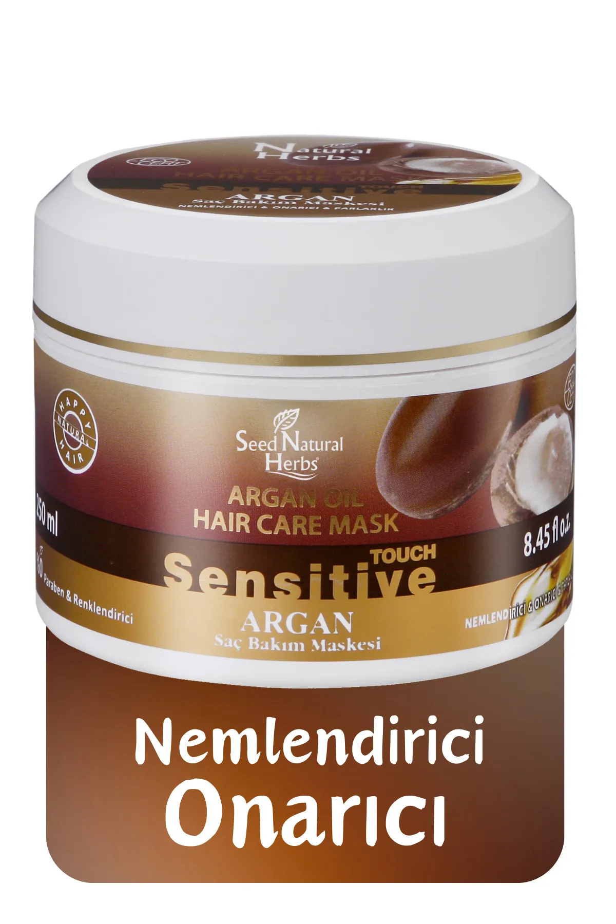 Seed Natural Herbs Saç Bakım Maskesi Argan 250 ml
