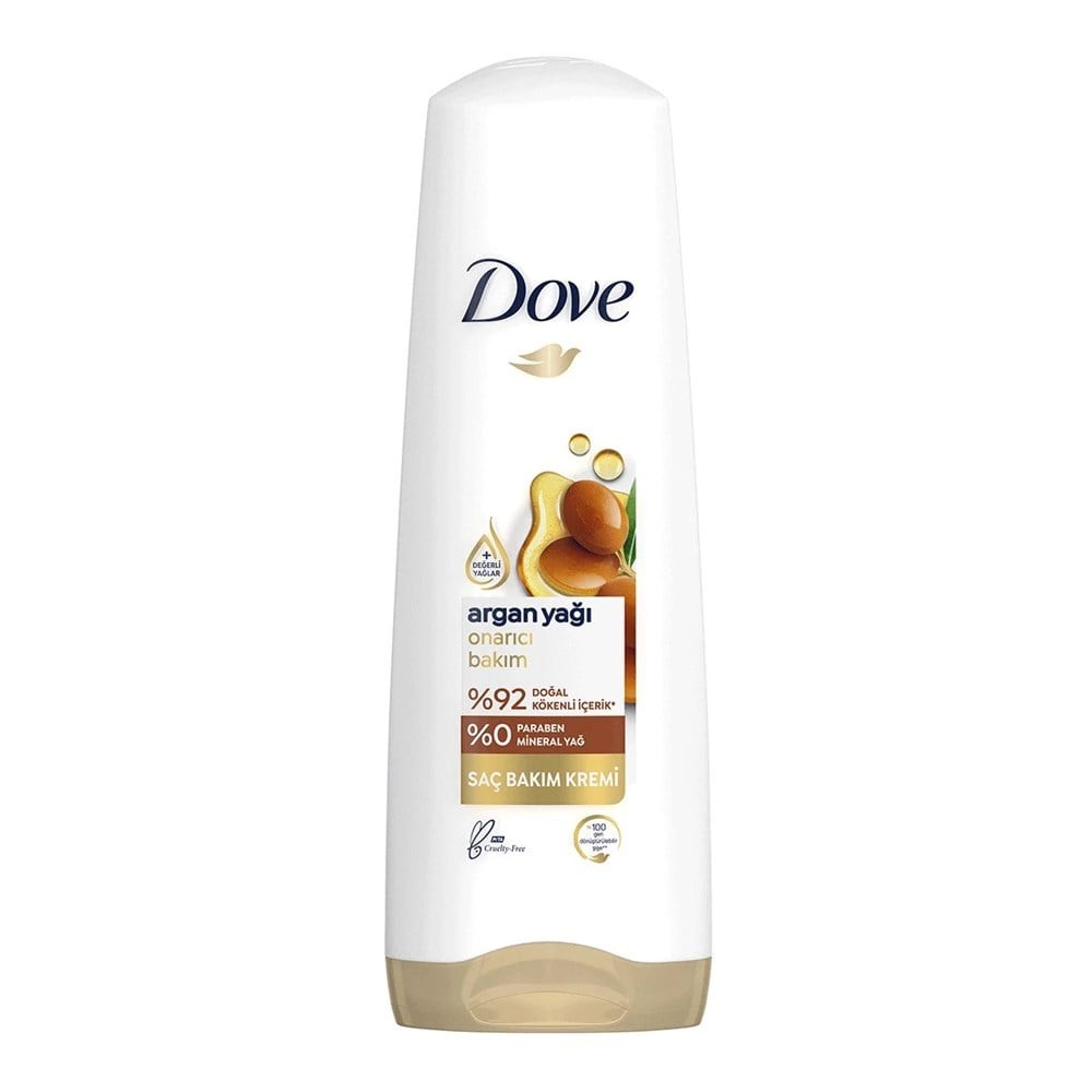 Dove Saç Kremi Argan Yağı ve Onarıcı Saç Bakımı 400 ml