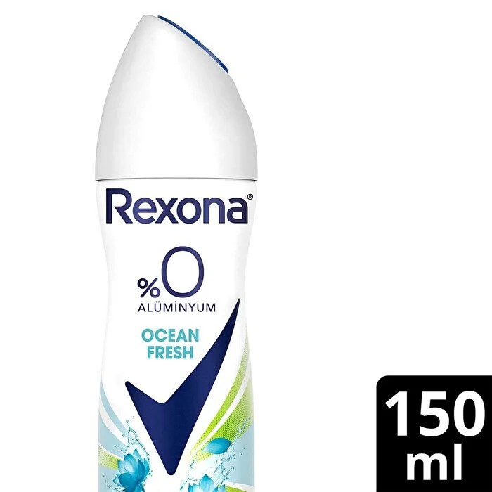 Rexona Kadın Sprey Deodorant %0 Alüminyum Ocean Fresh 150ml