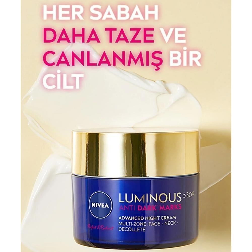 Nivea Leke Kremi Gece Cellular Luminous630 Anti-Spot 40 ml