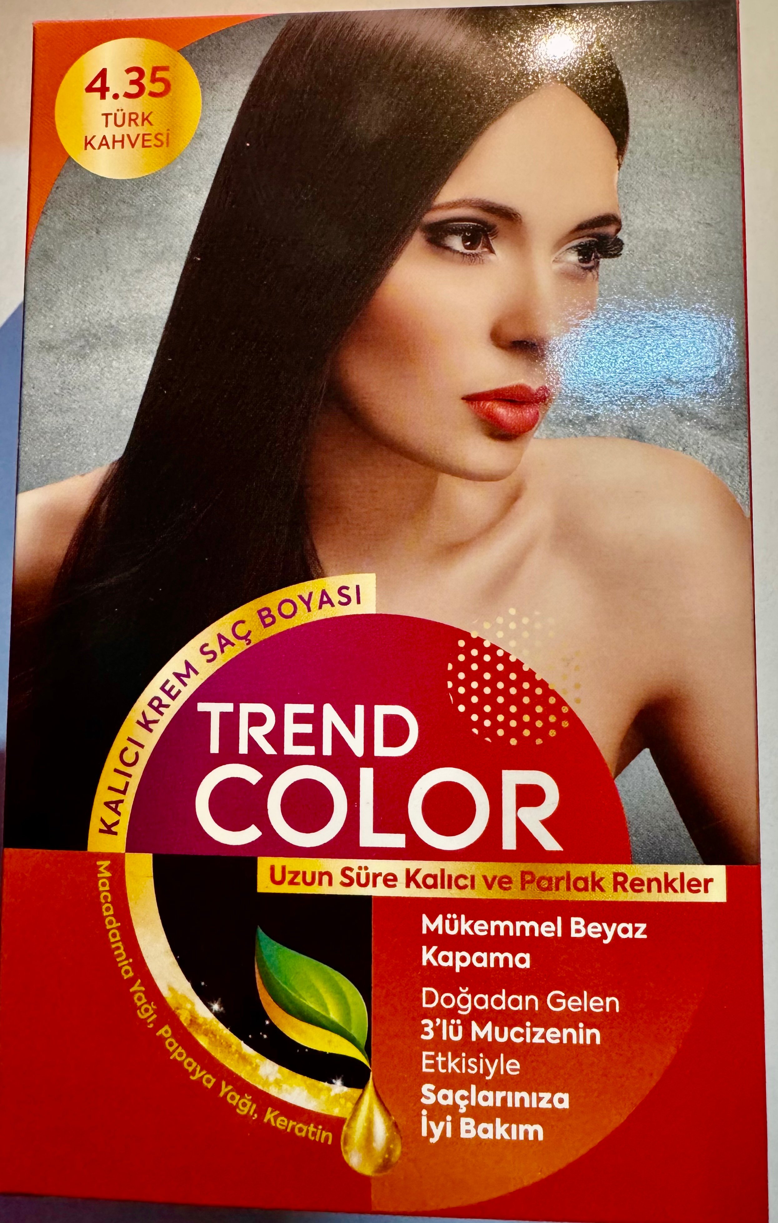 Trend Color Kit Boya 50ml 4.35 Türk Kahvesi