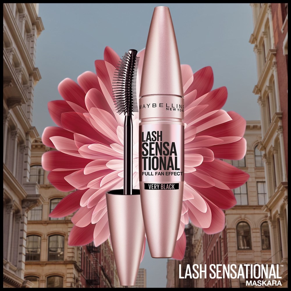 Maybelline New York Kıvrım &amp; Hacim Etkili Siyah Maskara Lash Sensational Mascara