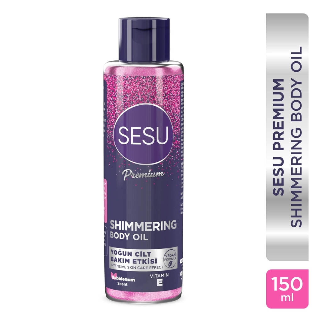 Sesu Simli Vücut Yağı 150 ml