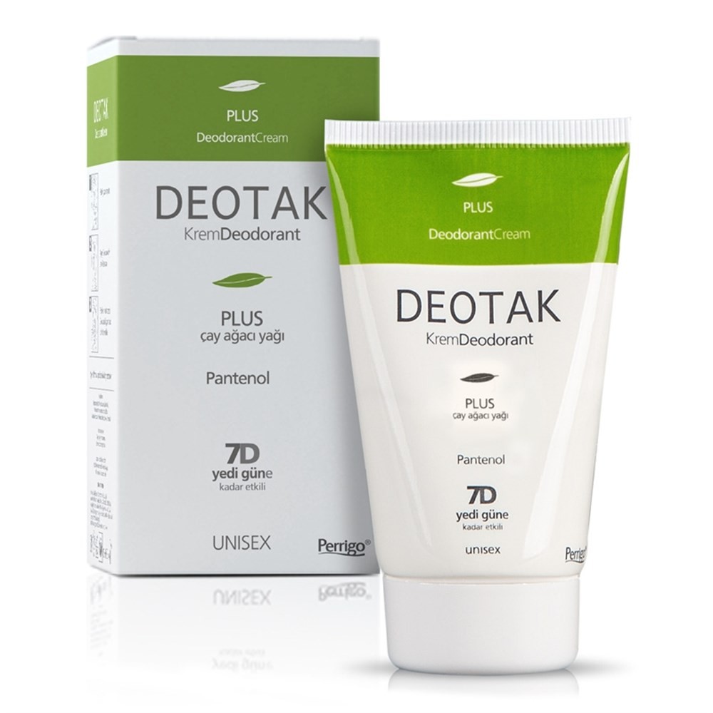 Deotak Pantenol Krem Deodorant Plus Çay Ağacı Yağı Özlü 35 ml