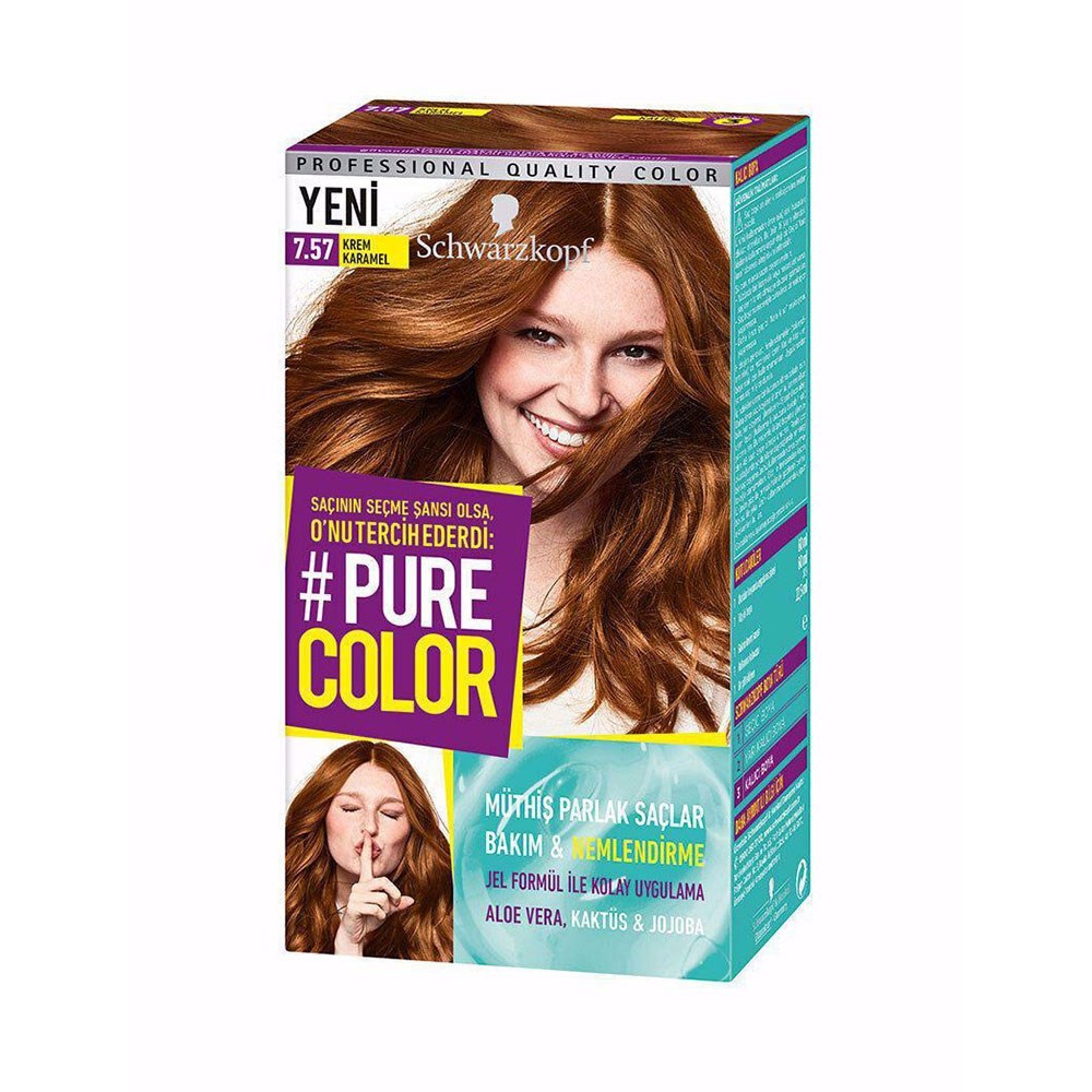 Pure Color Saç Boyası - 7.57 Krem Karamel