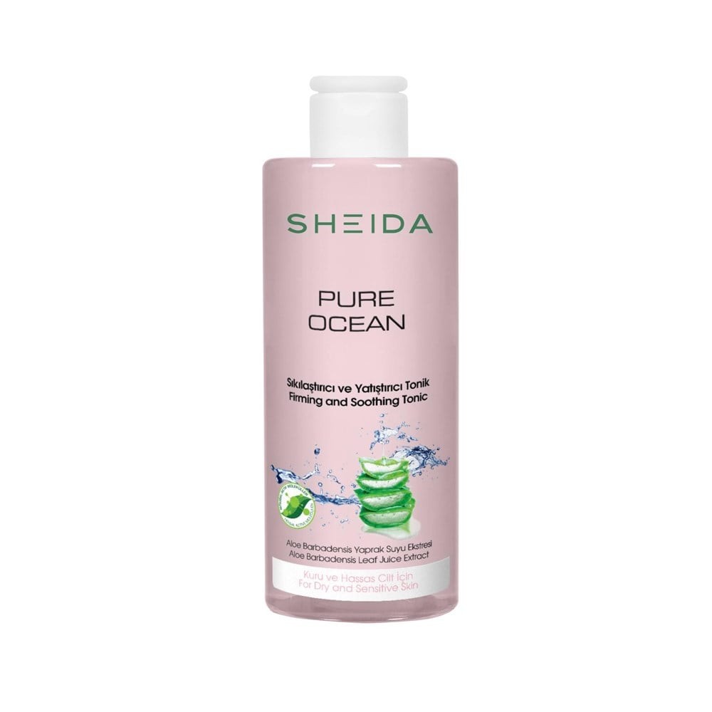 Sheida Pure Ocean Sıkılaştırıcı ve Yatıştırıcı Tonik Kuru ve Hassas Ciltler İçin 250 ml