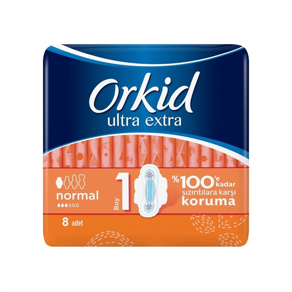 Orkid Ped Ultra Kanatlı 8li