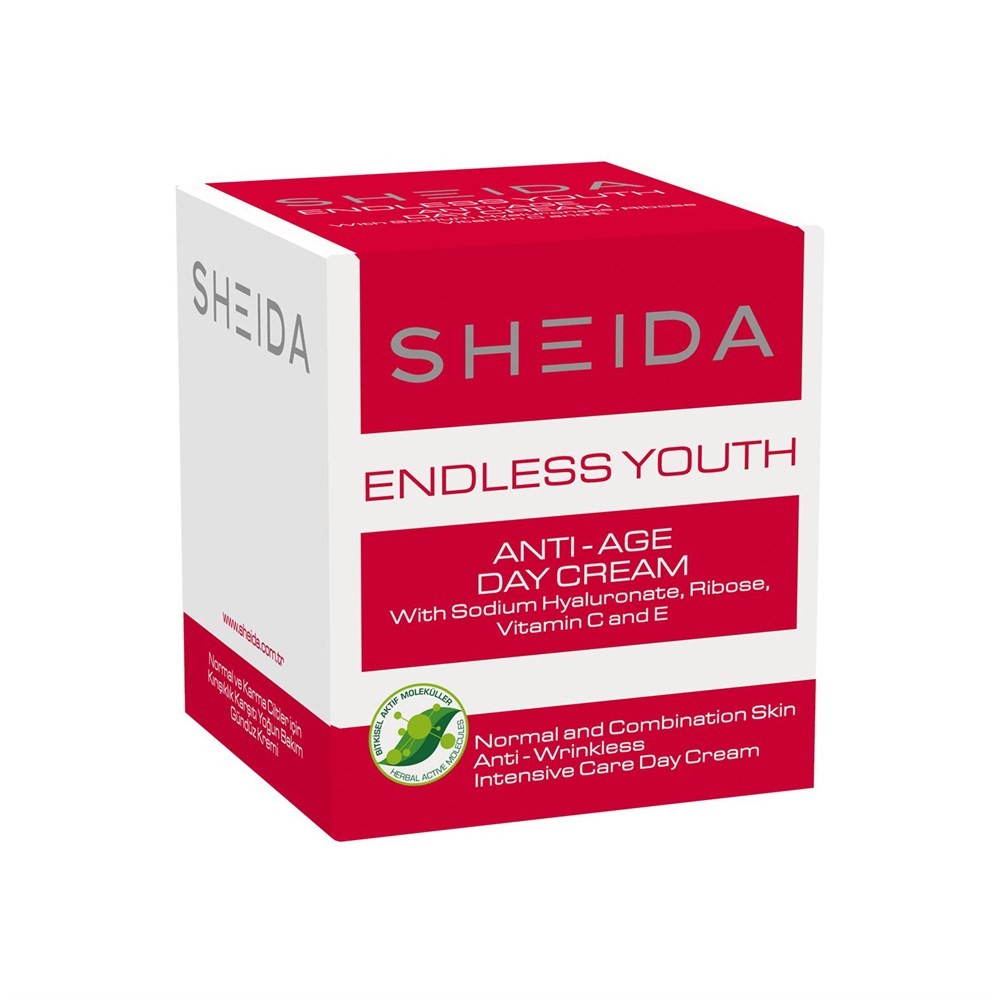 Sheida Endless Youth Gündüz Bakm Kremi Yaşlanma Karşıtı Etki- Anti-Age Day Cream 50 ml