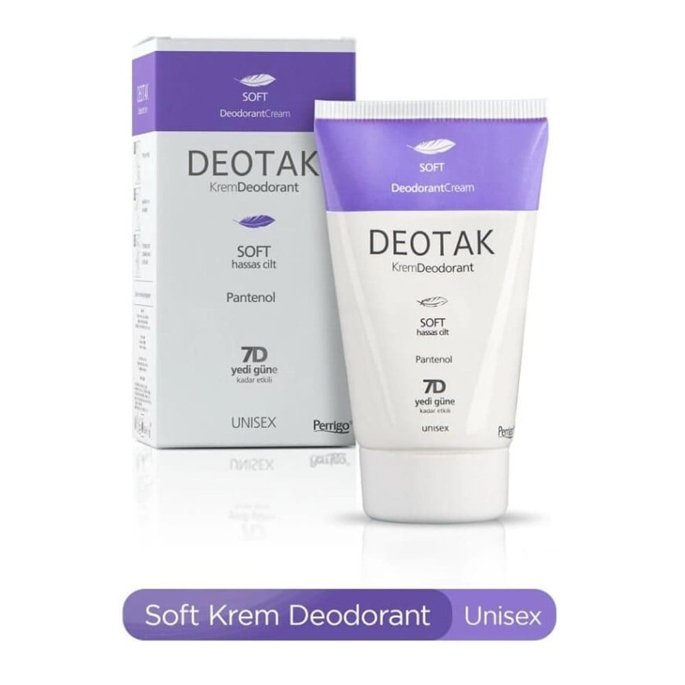 Deotak Pantenol Soft Krem Deodorant 50 ml