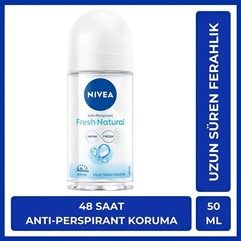 Nivea Fresh Natural Kadın Deodorant Roll-On 50 ml