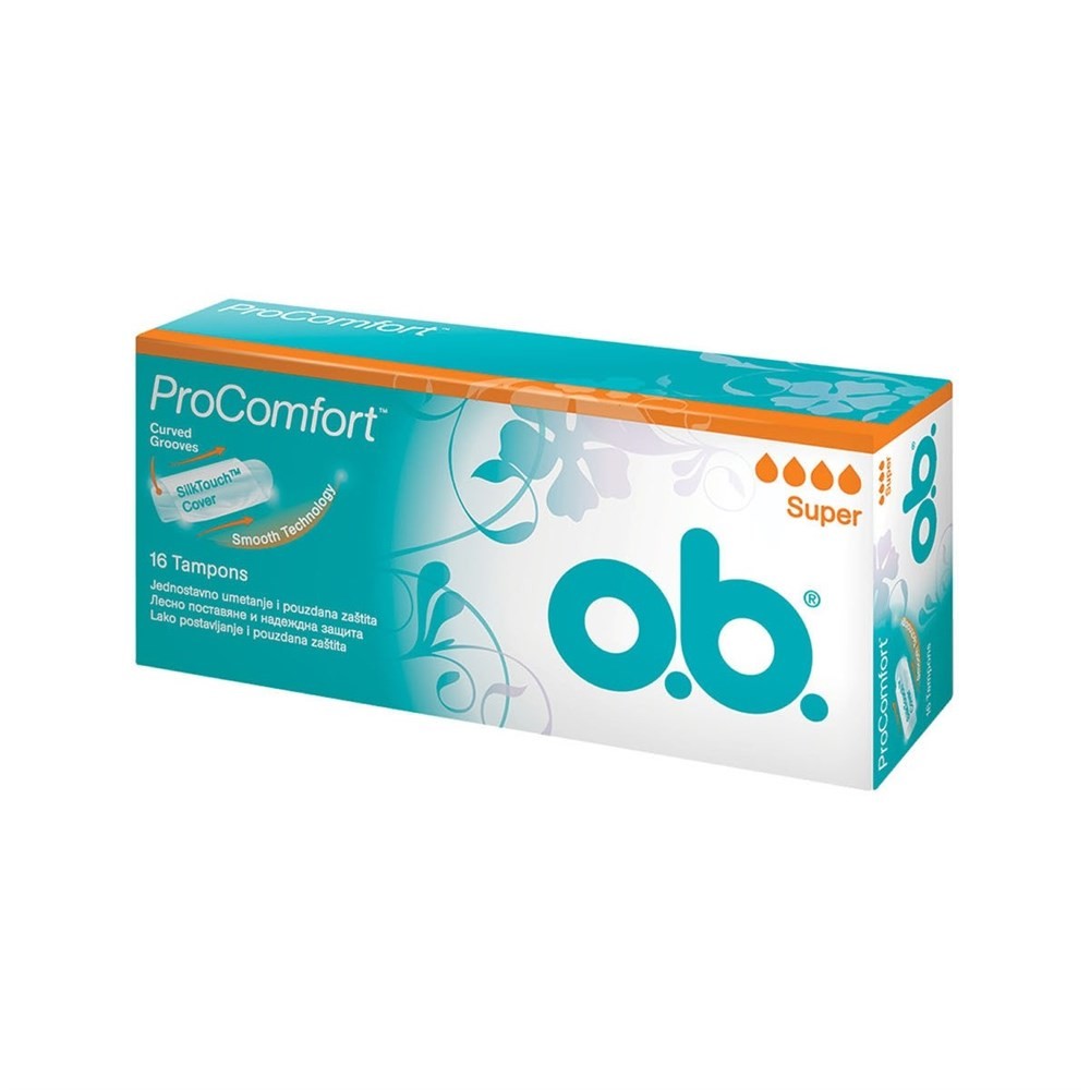 O.B. Tampon Pro Comfort Süper Koruyucu Etki 16lı