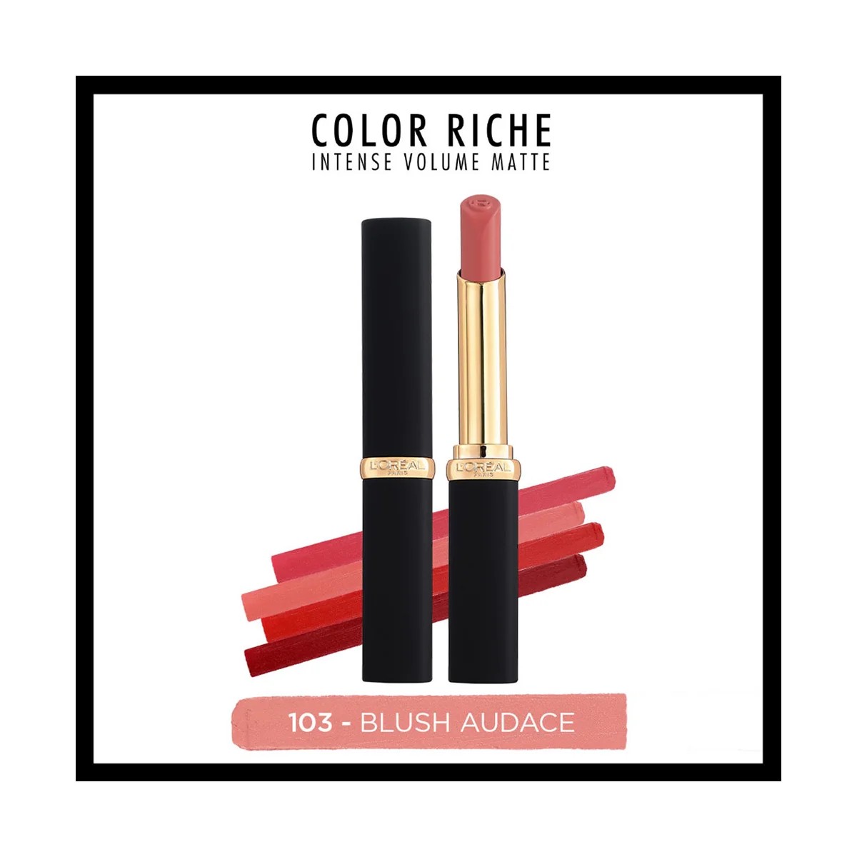 Loreal Paris Color Riche Intense Volume Matte Ruj 103 Blush Audace
