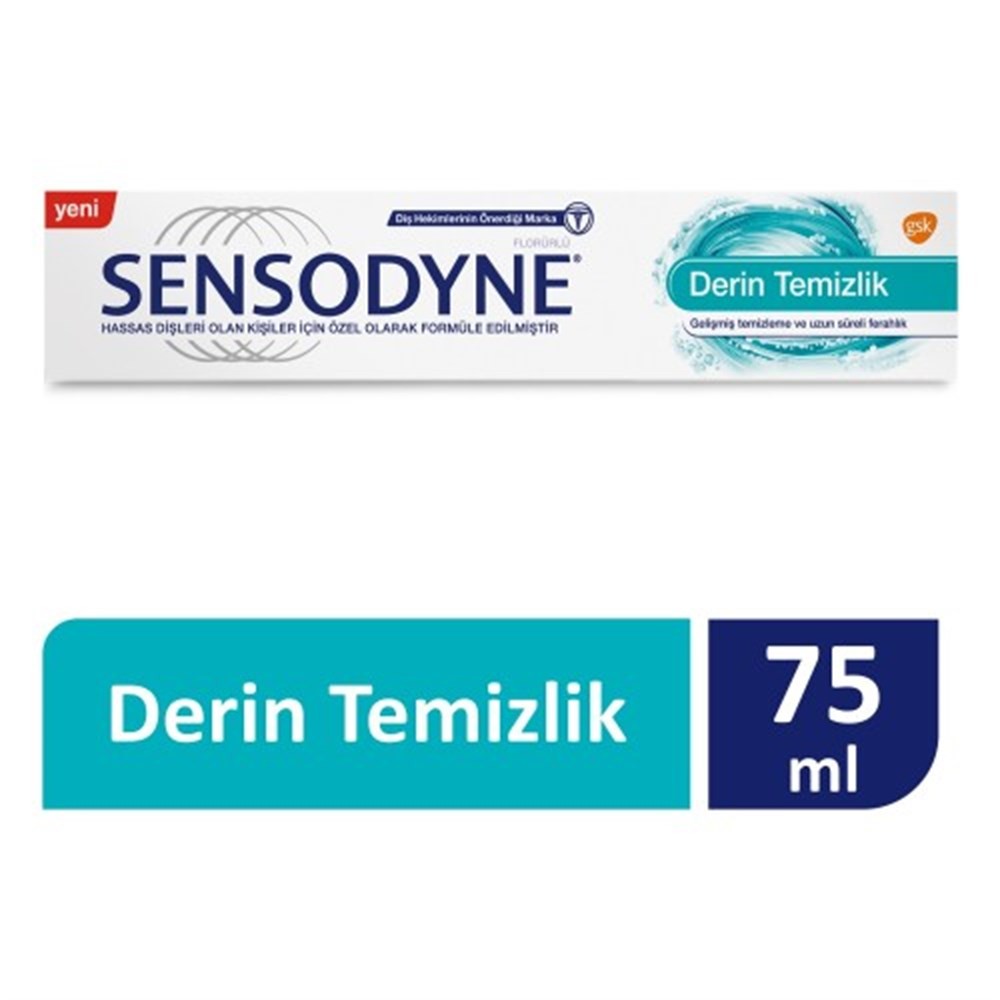 Sensodyne Diş Macunu Derin Temizlik 75 ml