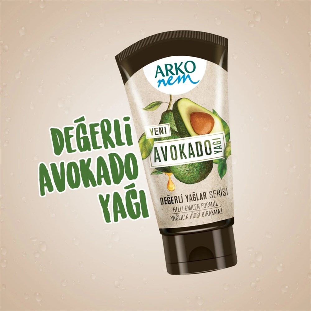 Arko Nem Değerli Yağlar Avokado Krem 60 ml