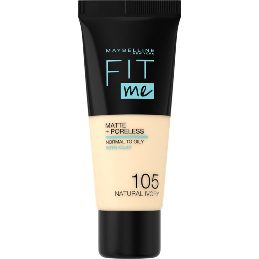 Maybelline New York Mat Fondöten Fit Me Matte Poreless Foundation 105