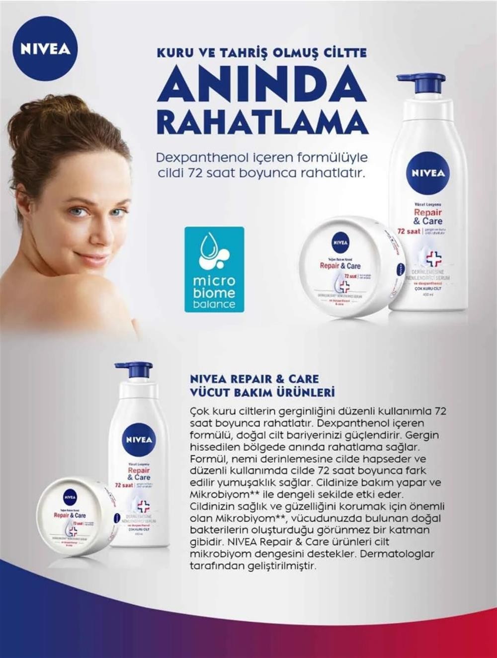 Nivea Onarıcı Vücut Losyonu 400 ml