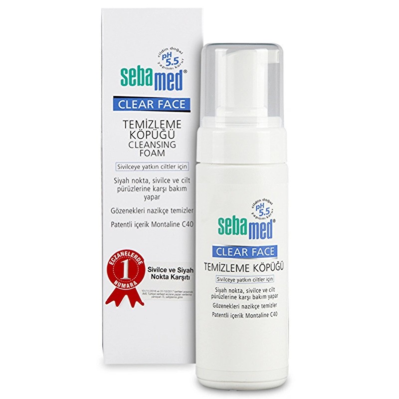 Sebamed Clear Face Yüz Temizleme Köpüğü 150 ml