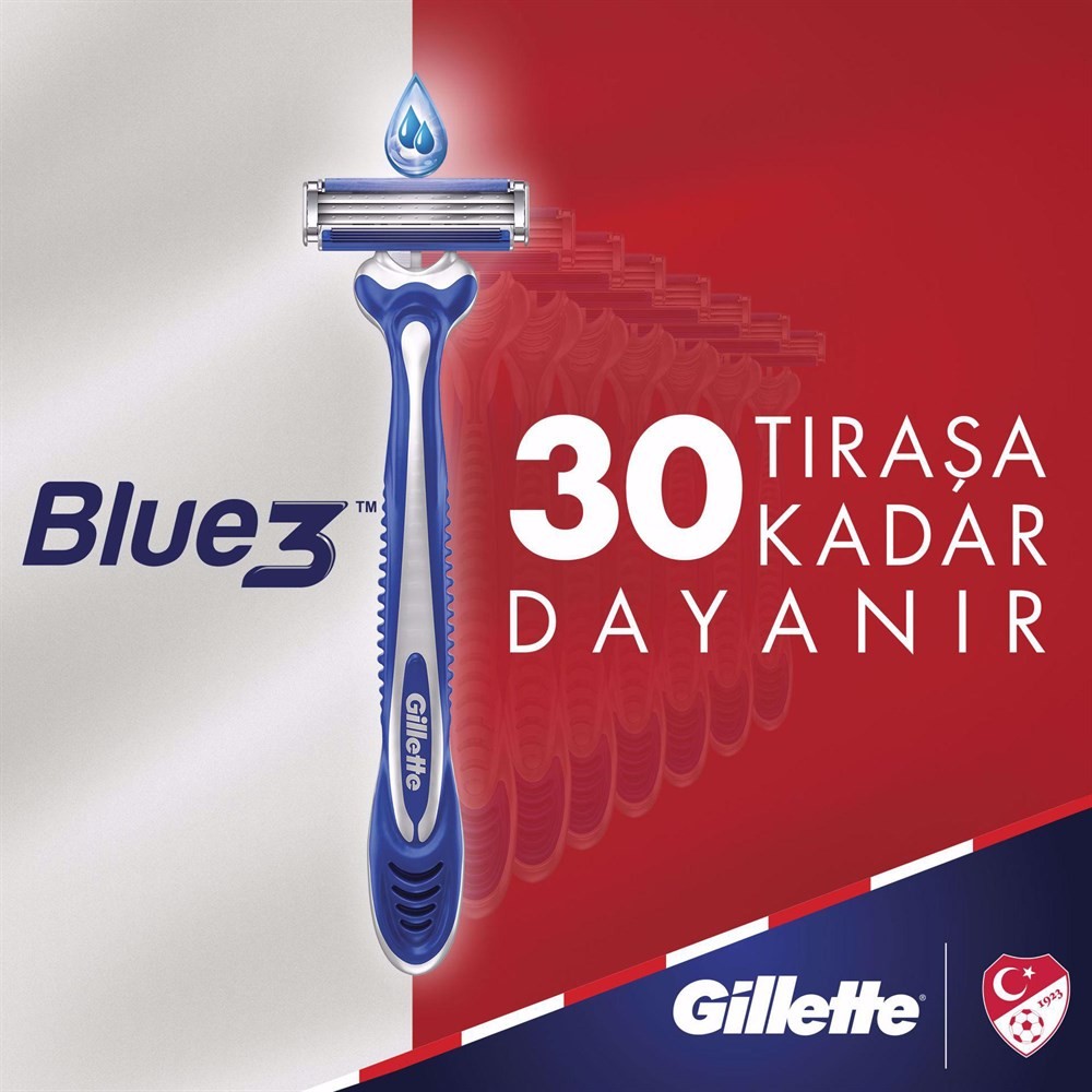 Gillette Blue 3 Cool Kullan At Tıraş Bıçağı 3lü