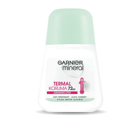 Garnier Mineral Aeresol Kadın Roll On Deodorant Termal Koruma 50 ml